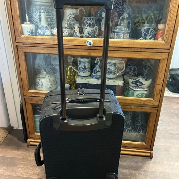Coach Signature Black luggage suitcase